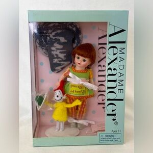 Madame Alexander Storyland Dr. Seuss GREEN EGGS AND HAM DOLL 8” Wendy NEW NRFB!